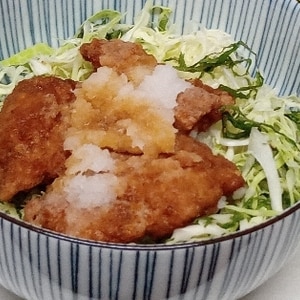 からあげの大根おろし丼